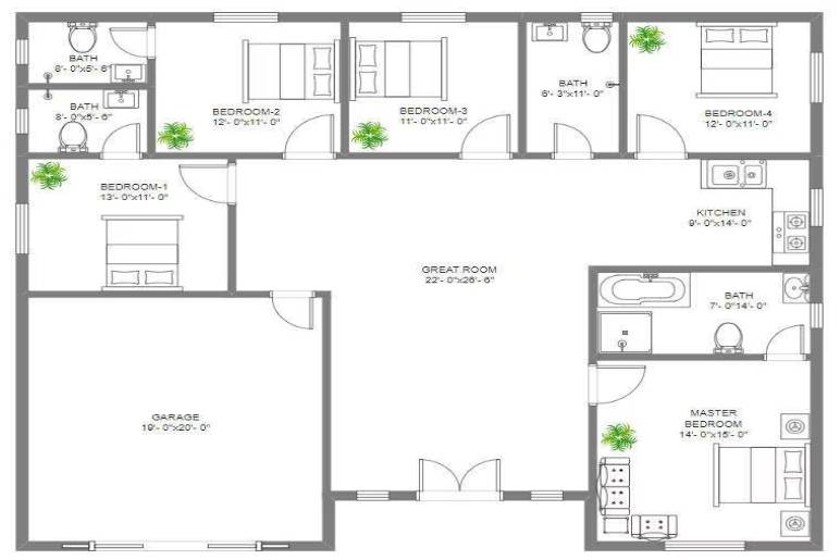 What Makes a Five-Bedroom House Design Special?