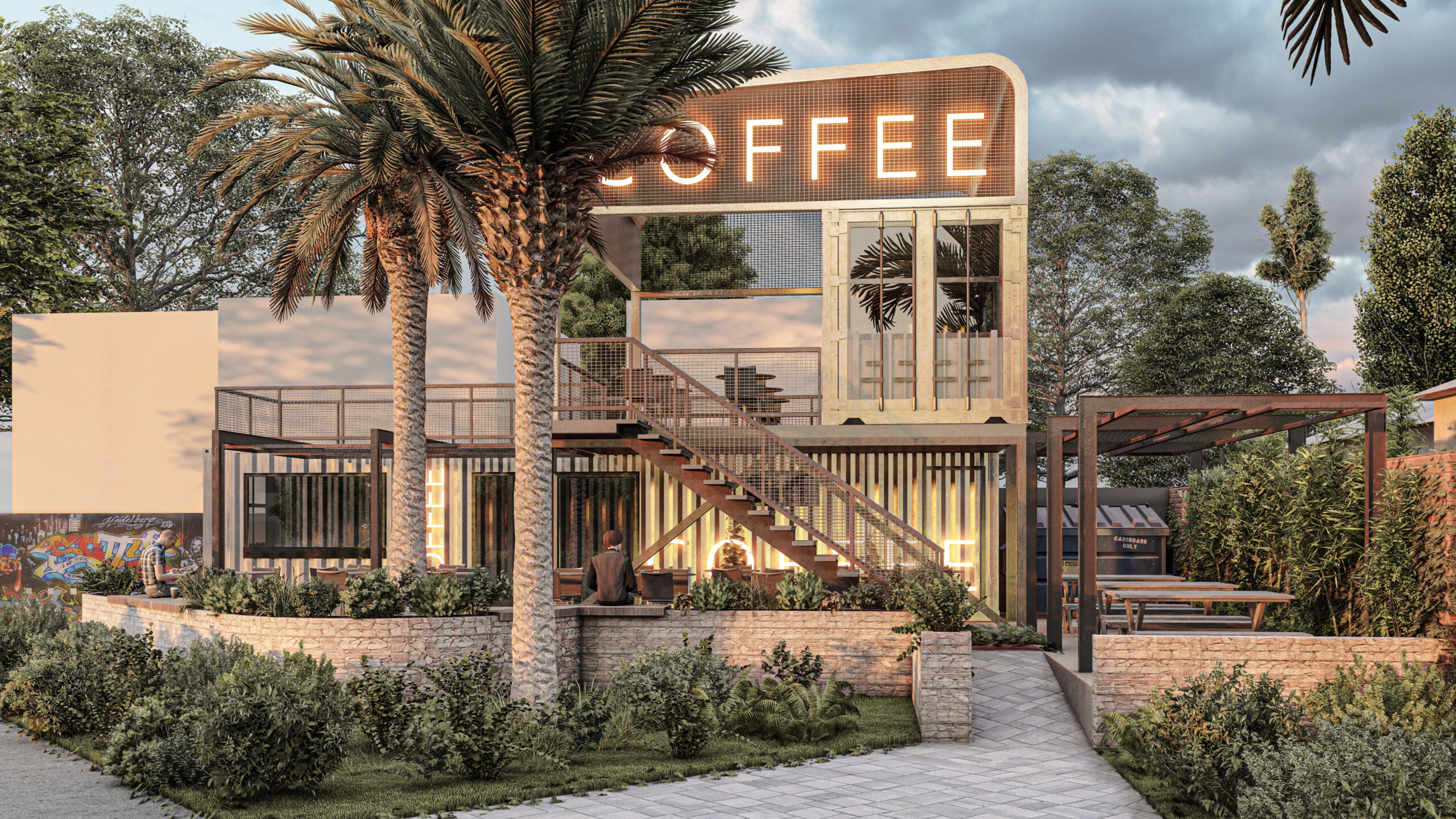 Container cafe
