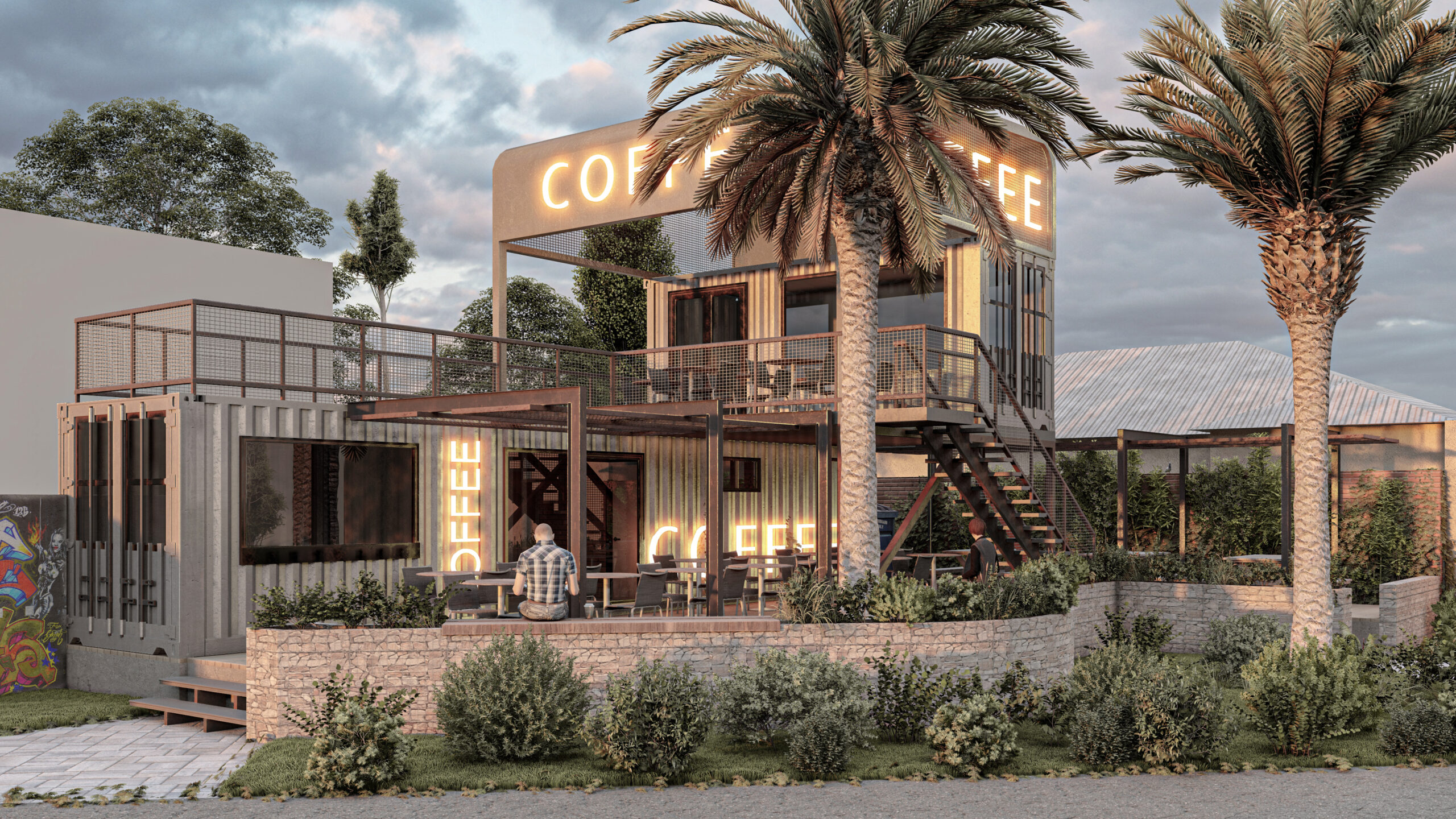 Container cafe